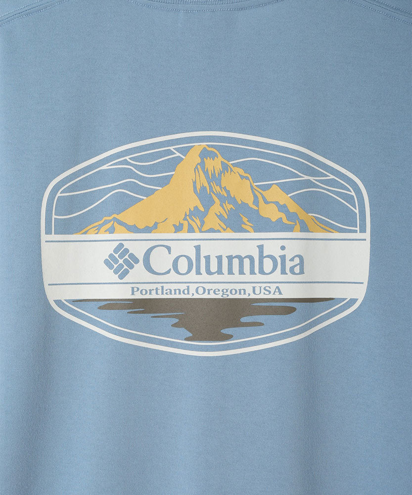 サンライズストレイトオムニフリーズゼログラフィックショートスリーブTシャツ 半袖 シンプル