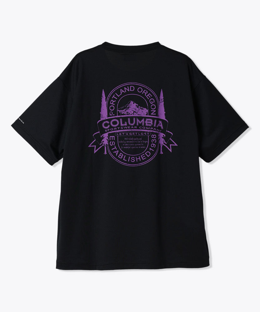 ハーパースパイアグラフィックショートスリーブTシャツ 半袖 アウトドア ハイキング 登山