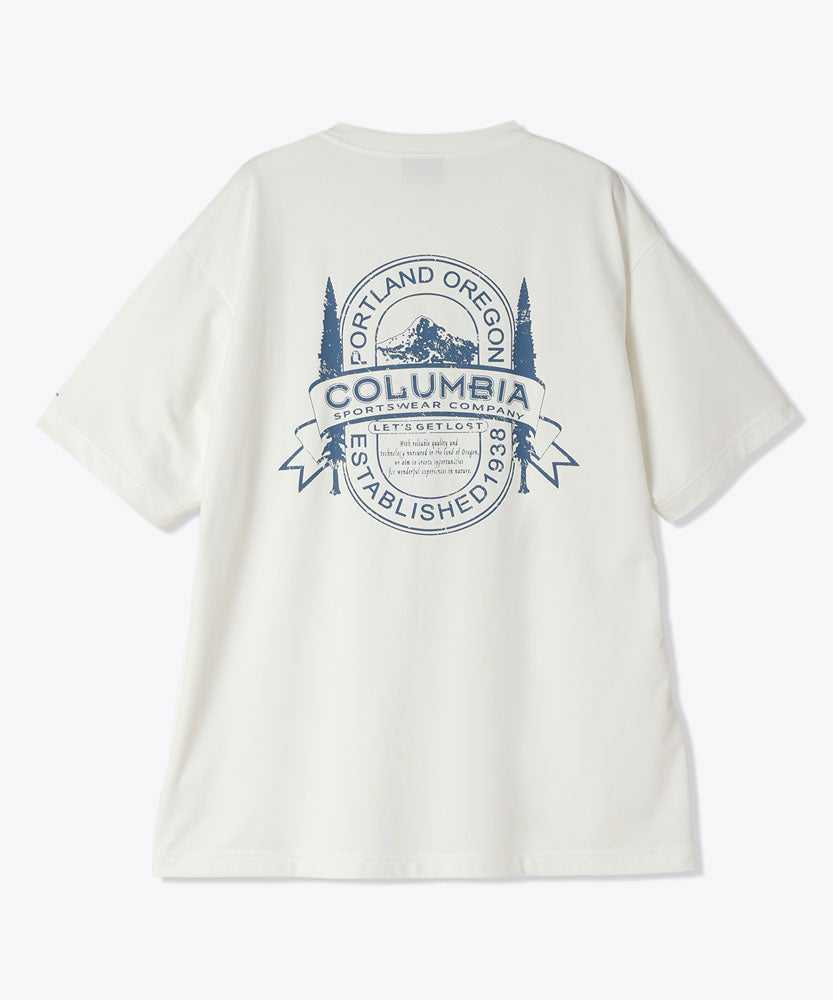 ハーパースパイアグラフィックショートスリーブTシャツ 半袖 アウトドア ハイキング 登山