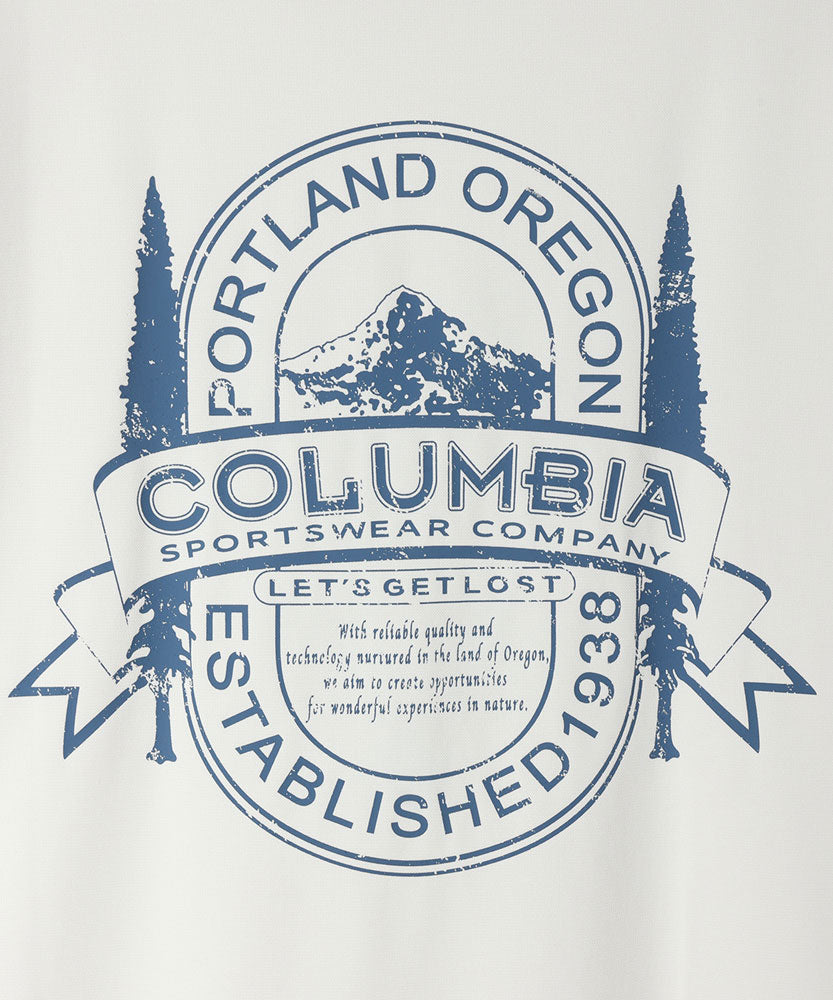 ハーパースパイアグラフィックショートスリーブTシャツ 半袖 アウトドア ハイキング 登山