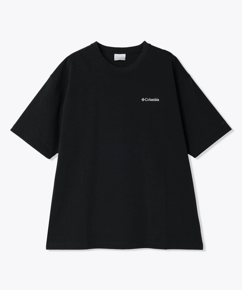 サンダーマウンテングラフィックショートスリーブTシャツ 半袖 カジュアル キャンプ フェス