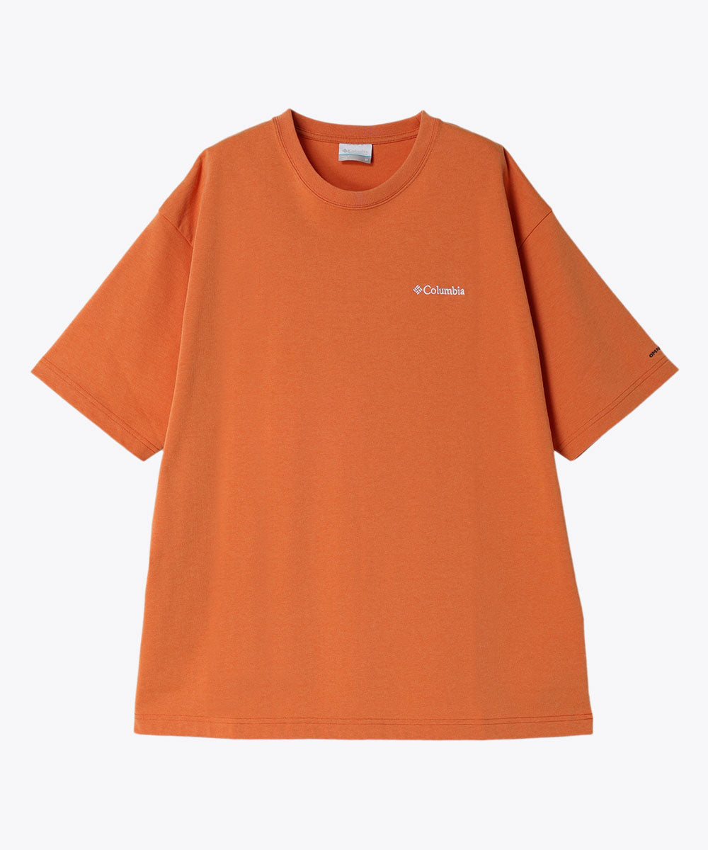 サンダーマウンテングラフィックショートスリーブTシャツ 半袖 カジュアル キャンプ フェス