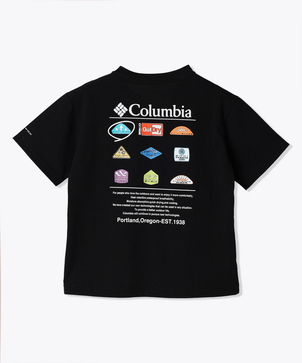 スタックブルックグラフィックショートスリーブTシャツ キッズ ジュニア 半袖 カジュアル