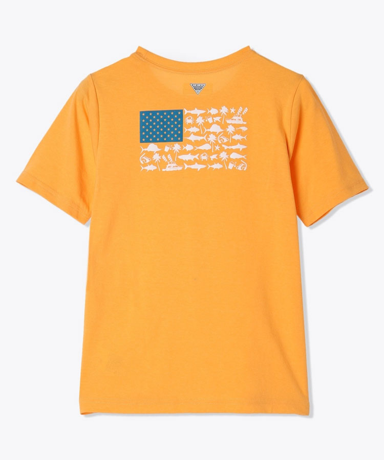 PFGショートスリーブグラフィックTシャツ アウトドア 半袖 カジュアル シンプル 半袖