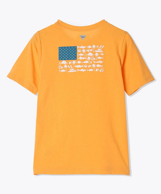 PFGショートスリーブグラフィックTシャツ アウトドア 半袖 カジュアル シンプル 半袖