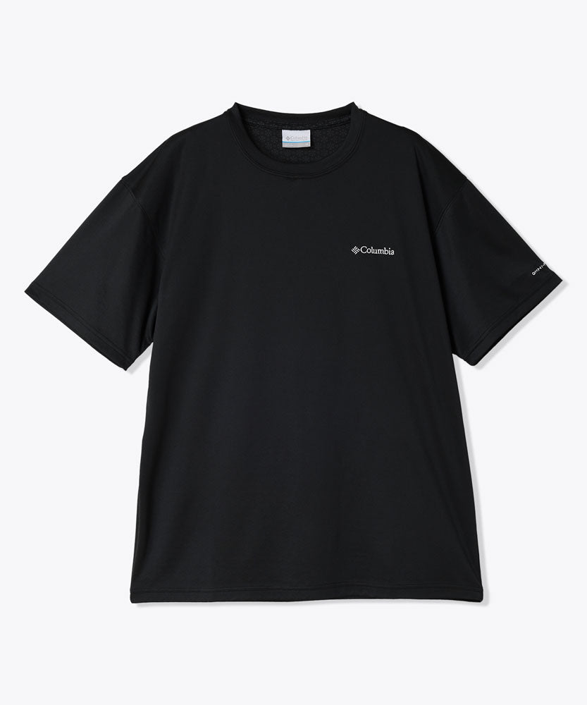 メンズ グレイシャルビスタグラフィックTシャツ アウトドア カジュアル 速乾 冷感