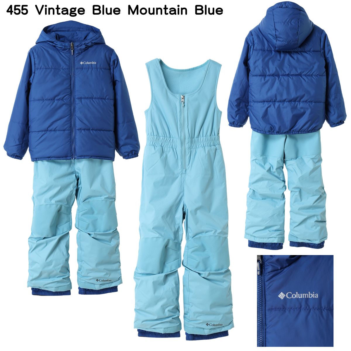 キッズ ジュニア スキーウェア 上下セット ダブルフレークIIセット