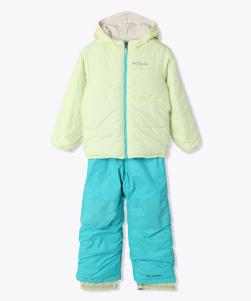 ダブルフレークIIセット キッズ スキーウェア 上下セット セットアップ スノー 子供用