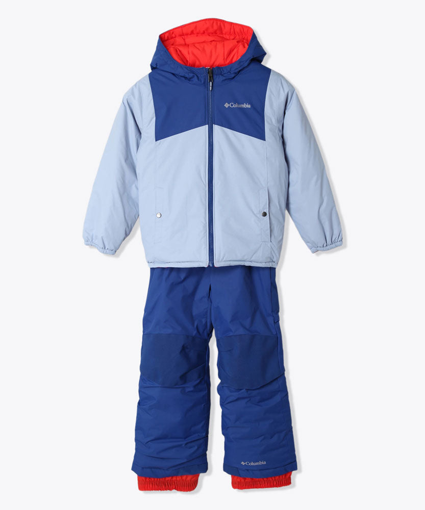 ダブルフレークIIセット キッズ スキーウェア 上下セット セットアップ スノー 子供用
