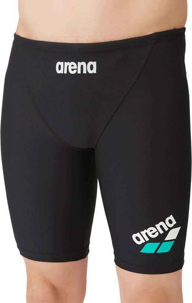 ジュニア ボーイズ 競泳トレーニング水着 スイムスパッツ ハーフレッグ 練習用