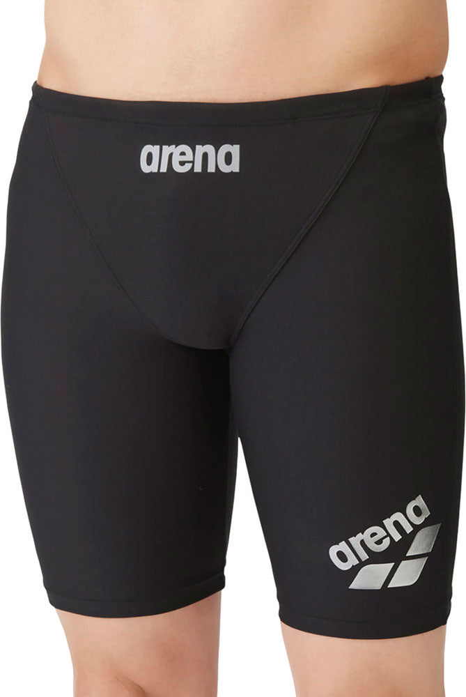 ジュニア ボーイズ 競泳トレーニング水着 スイムスパッツ ハーフレッグ 練習用