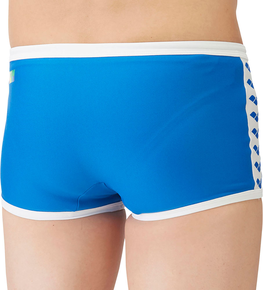 メンズ 競泳トレーニング水着 スイムスパッツ ショートレッグ ショートボックス 練習用