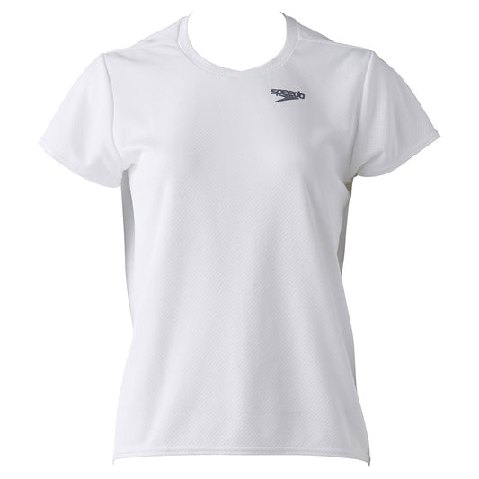 Women's Workout Honeycomb Dry Short Sleeve T-Shirt, White