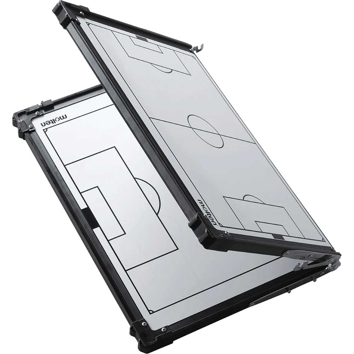 Foldable strategy board for soccer, can display two full courts, soccer strategy board