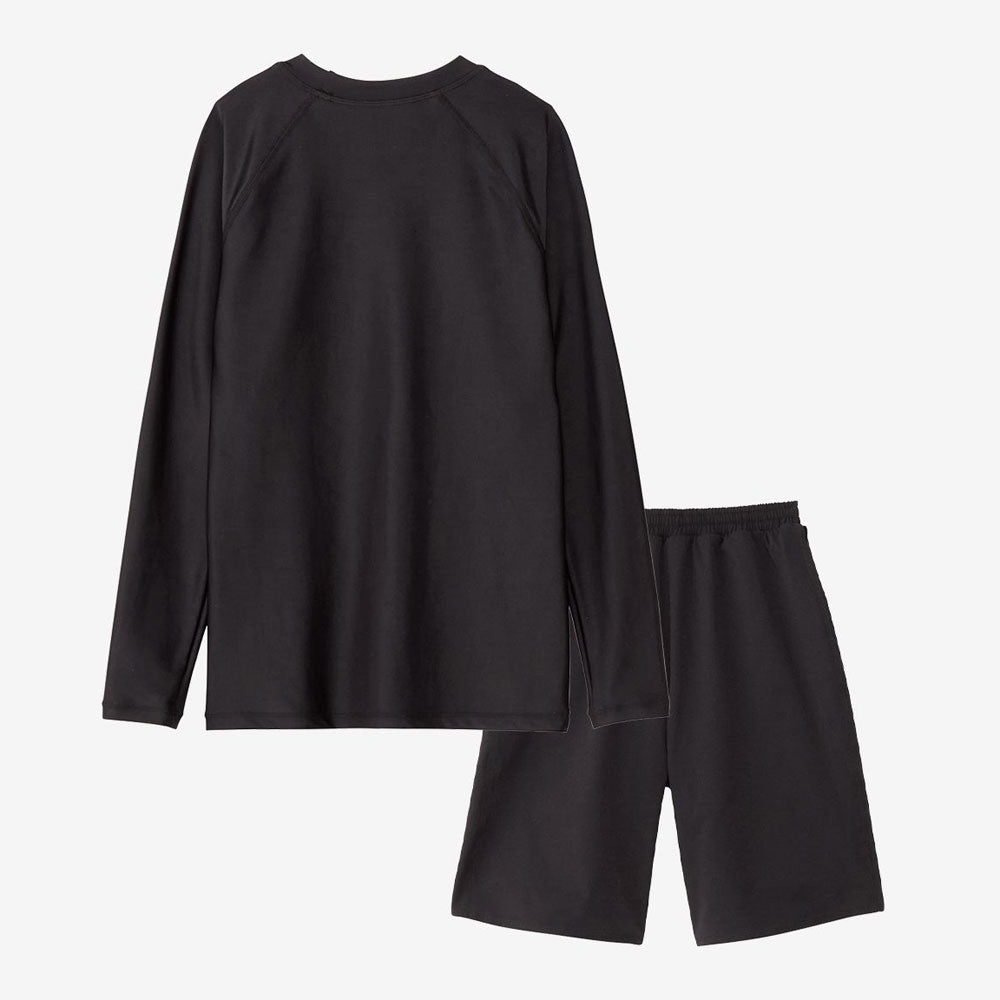 ジュニア ユニパ ロングスリーブ セパレート水着 セットアップ 子供用 学校 プール授業