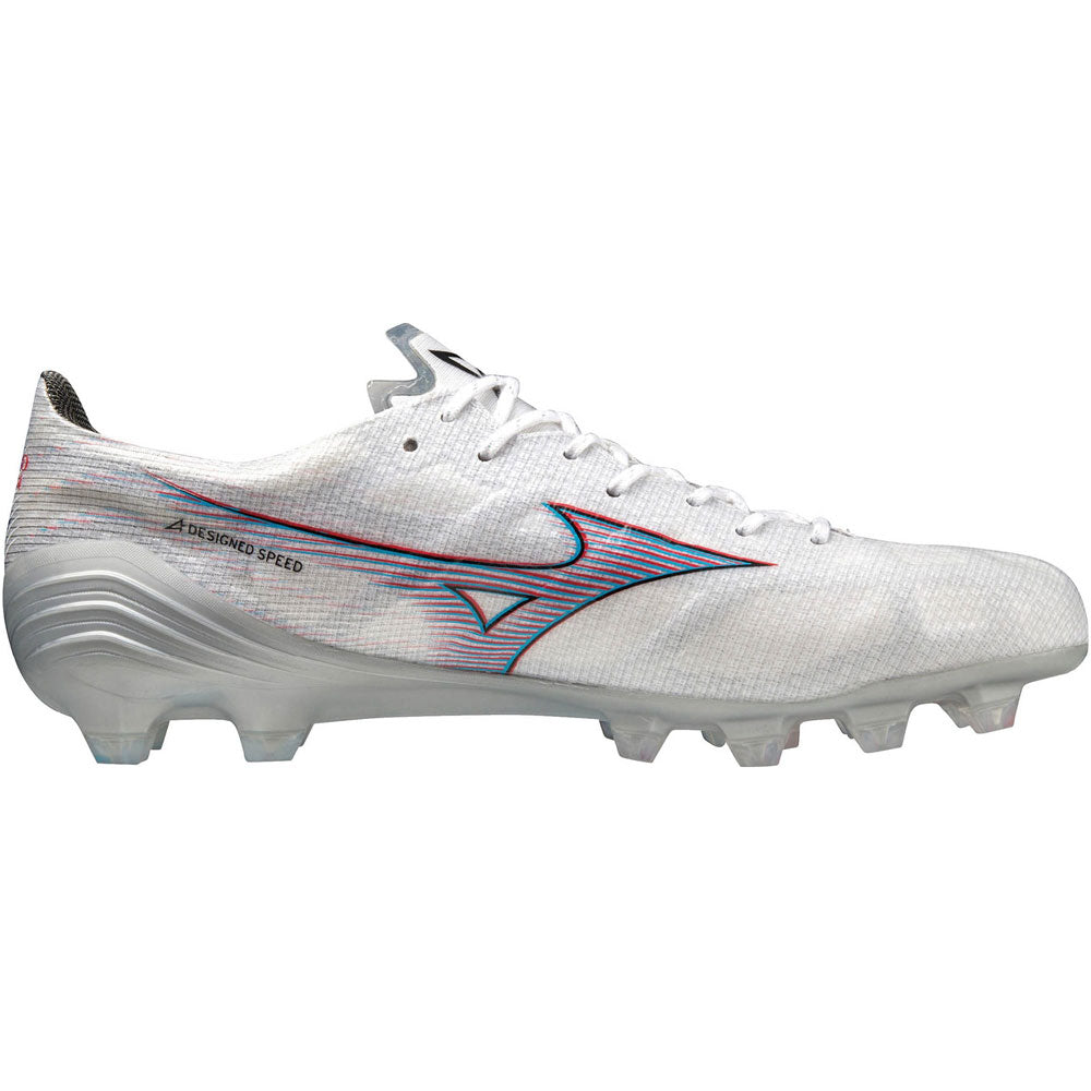 Mizuno Alpha ELITE soccer cleats for natural grass, soil, and artificial turf