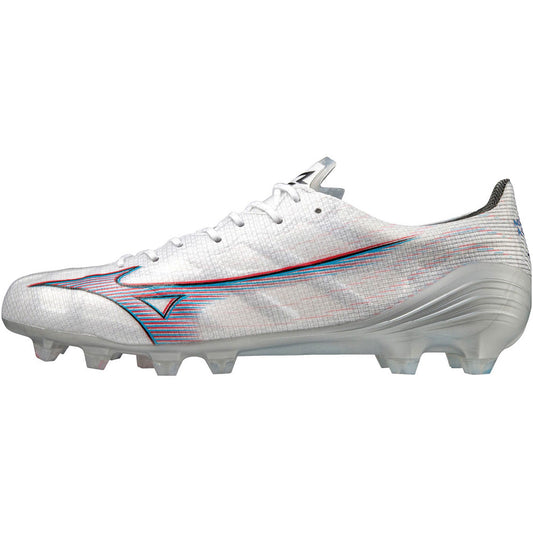 Mizuno Alpha ELITE soccer cleats for natural grass, soil, and artificial turf