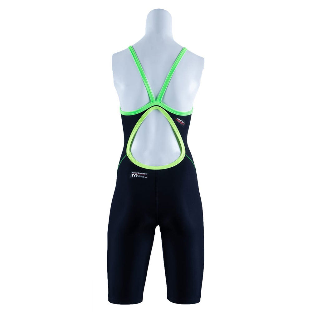 Junior Girls Competitive Swimming Training Swimsuit Short John Spat Suit Practice