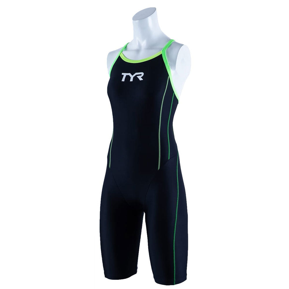 Junior Girls Competitive Swimming Training Swimsuit Short John Spat Suit Practice