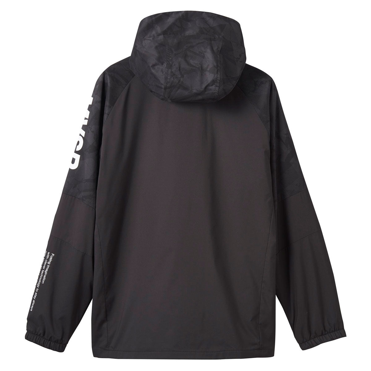 HEATNAVI TOUGH 総柄フルジップフーディー メンズ ウィンドジャケット