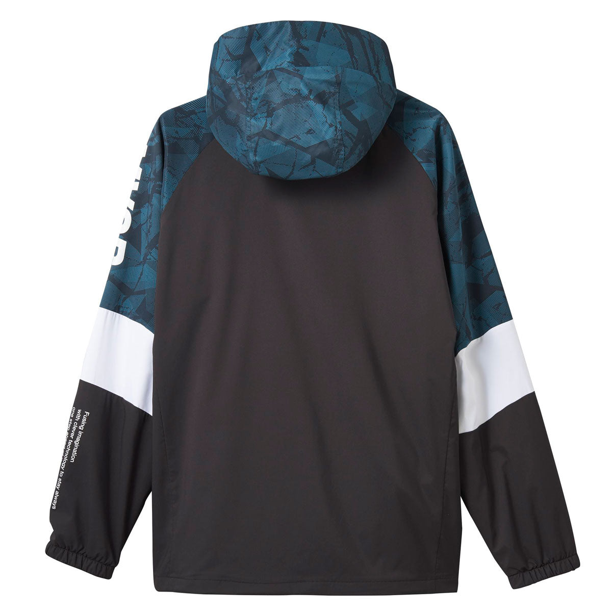 HEATNAVI TOUGH 総柄フルジップフーディー メンズ ウィンドジャケット