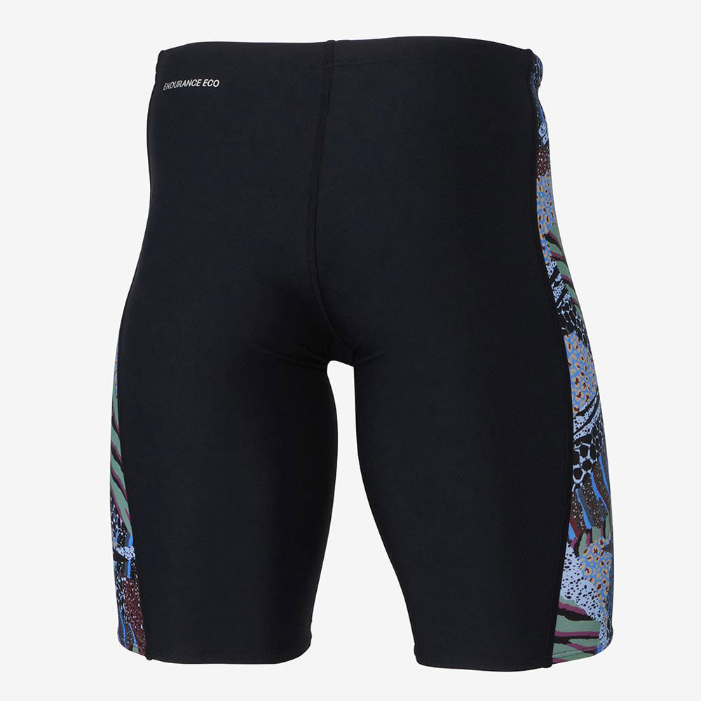 メンズ 競泳トレーニング水着 パッチワークスキンターンズジャマー 水泳 練習用