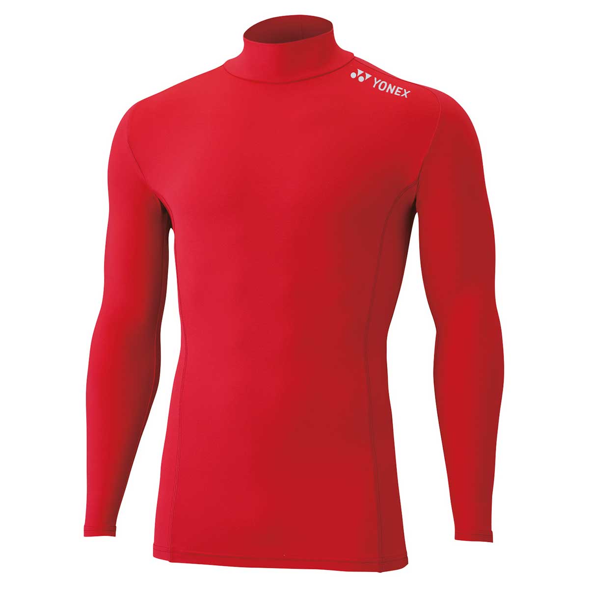 テニス・バドミントンウェア ユニセックス  ユニハイネック長袖シャツ インナーシャツ