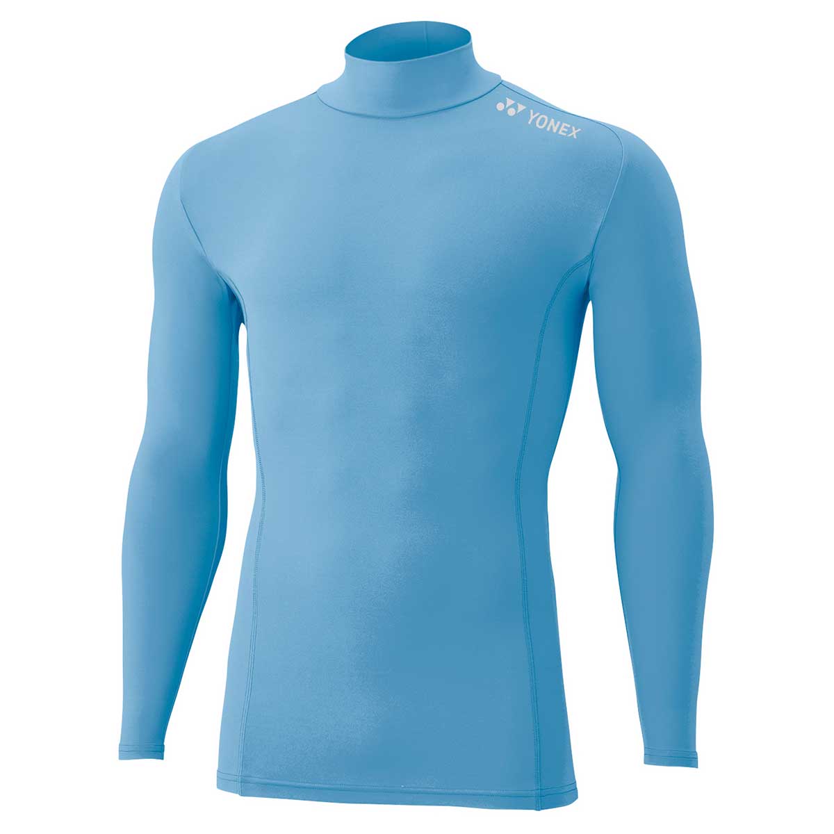 テニス・バドミントンウェア ユニセックス  ユニハイネック長袖シャツ インナーシャツ