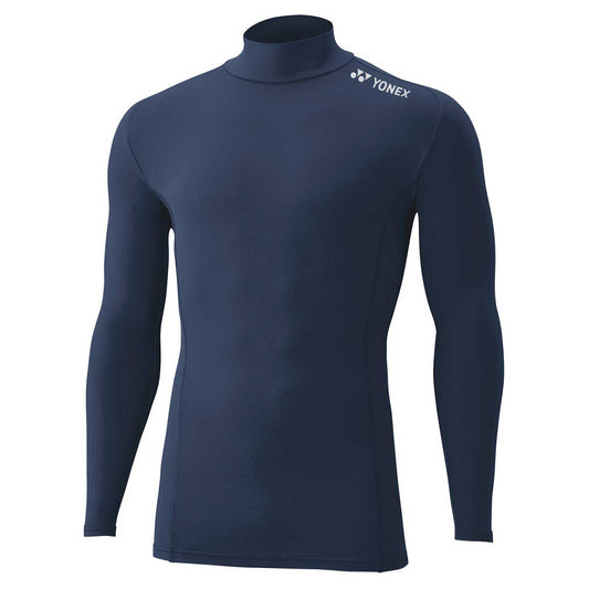 テニス・バドミントンウェア ユニセックス  ユニハイネック長袖シャツ インナーシャツ
