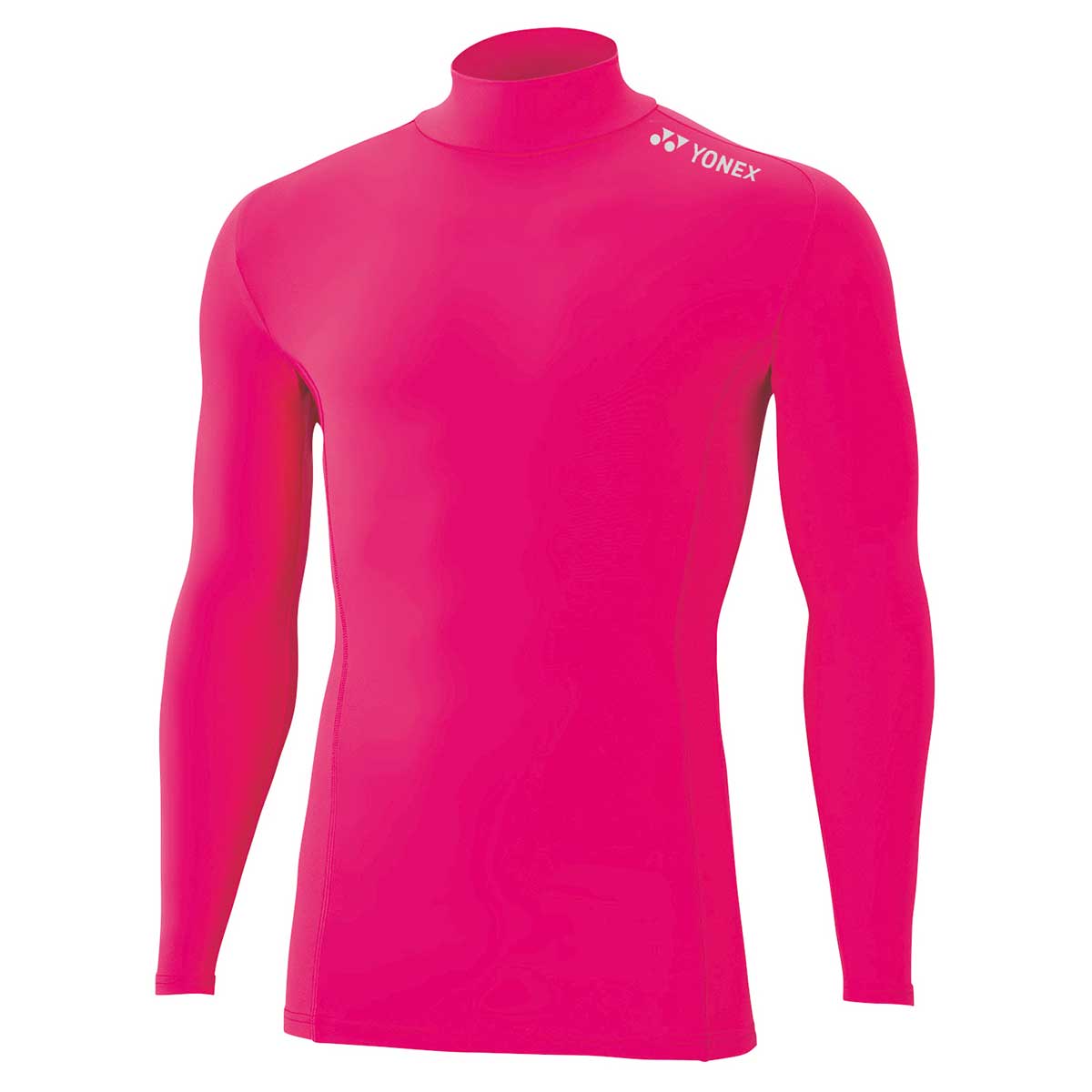 テニス・バドミントンウェア ユニセックス  ユニハイネック長袖シャツ インナーシャツ