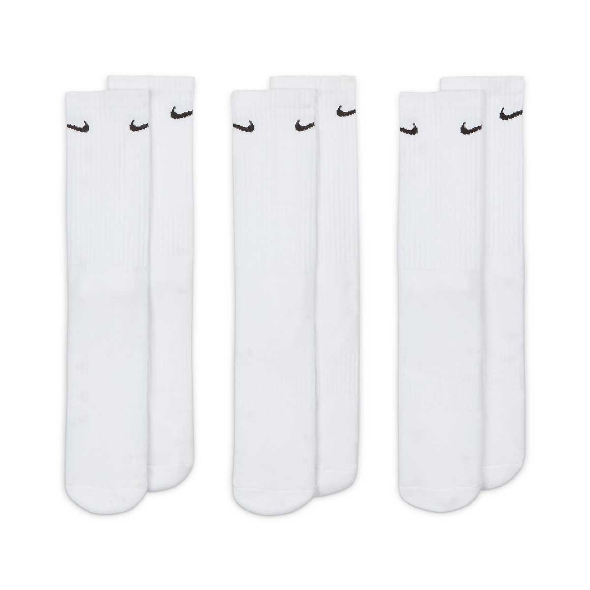 3P Everyday Cushion Crew Socks 3-Pair Set for Basketball Training