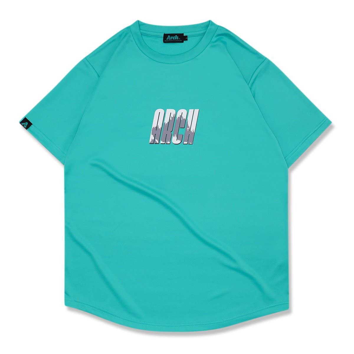 Arch tilt logo paint tee Basketball T-shirt short sleeve