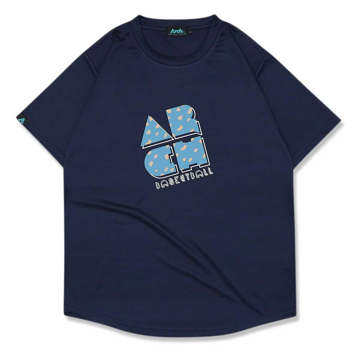 Arch block storm tee バスケットＴシャツ バスケットウェア