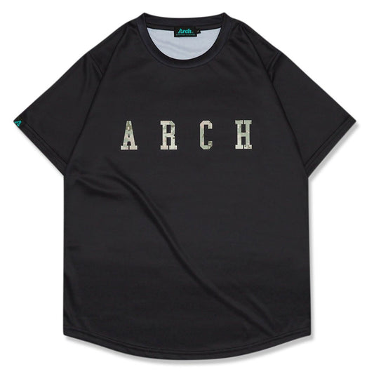 Arch overlap camo tee men's short sleeve t-shirt top