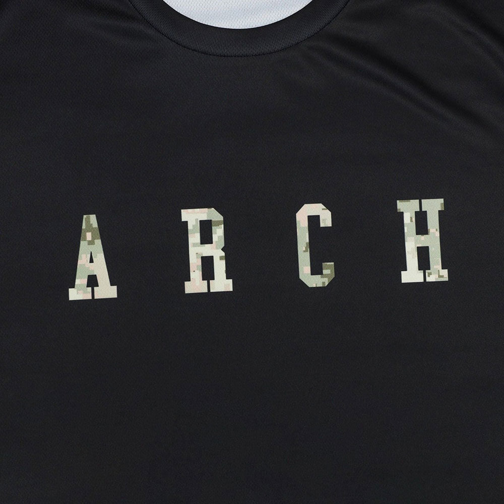 Arch overlap camo tee men's short sleeve t-shirt top