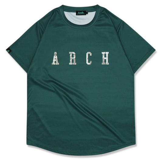 Arch overlap camo tee men's short sleeve t-shirt top