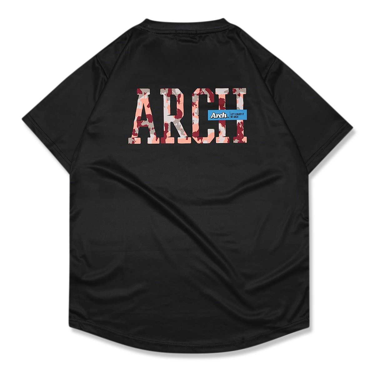 Arch watercolor tee バスケット Tシャツ