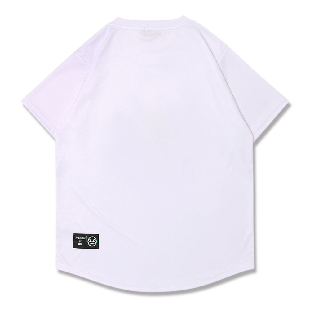 Arch checkered tee 半袖 Tシャツ バスケ 部活 スポーツ 速乾