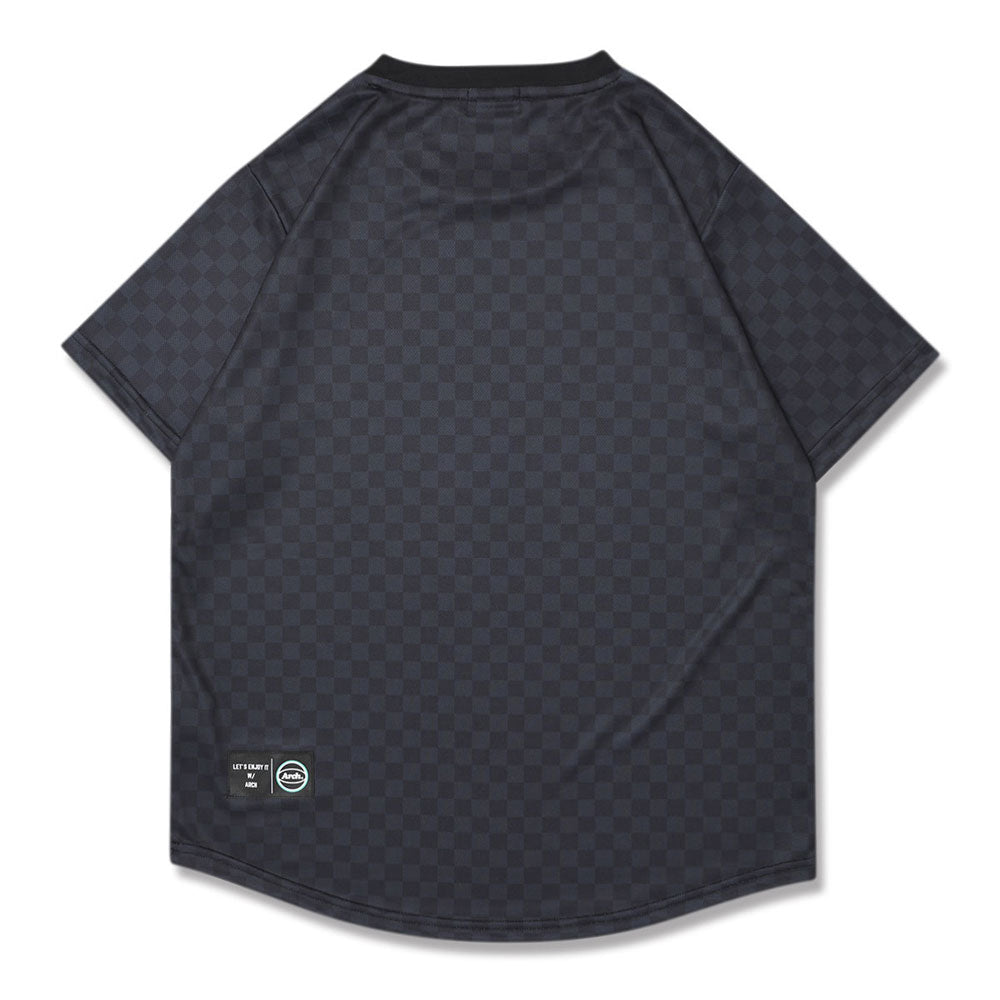 Arch checkered tee 半袖 Tシャツ バスケ 部活 スポーツ 速乾