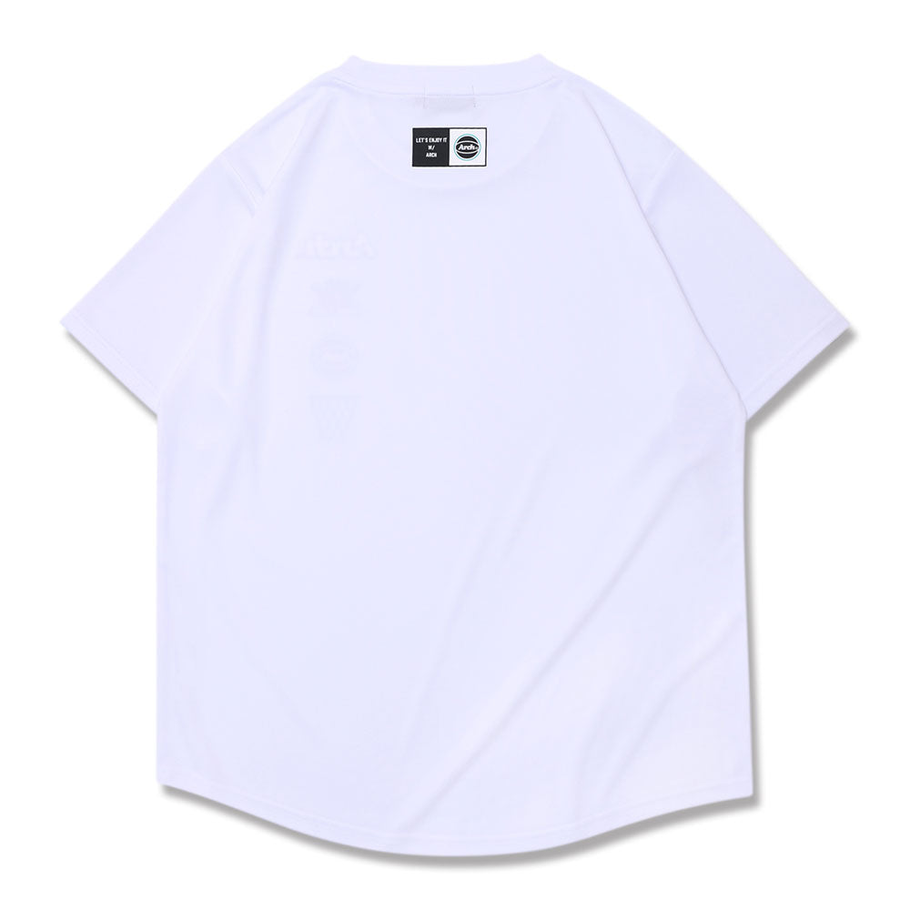 Arch icon tee メンズ 半袖Tシャツ バスケットボール トップス ドライT