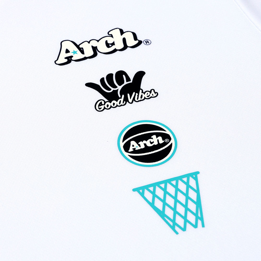 Arch icon tee メンズ 半袖Tシャツ バスケットボール トップス ドライT