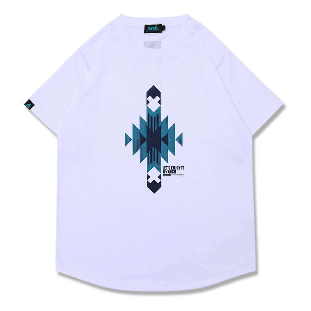 Arch native pattern tee メンズ バスケットボール 半袖Tシャツ