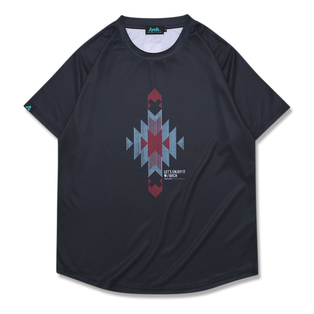 Arch native pattern tee メンズ バスケットボール 半袖Tシャツ