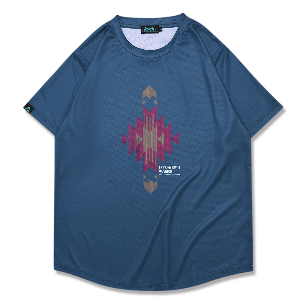 Arch native pattern tee メンズ バスケットボール 半袖Tシャツ