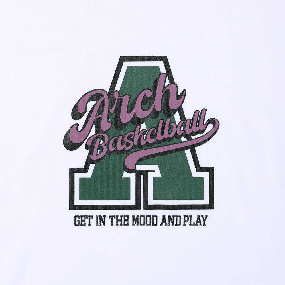 Arch cursive logo A tee メンズ バスケットボール 半袖Tシャツ
