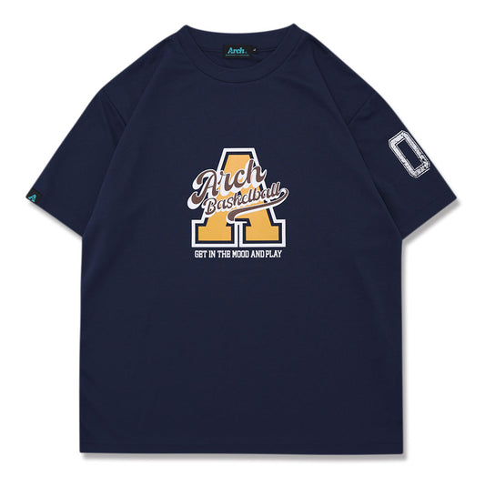 Arch cursive logo A tee メンズ バスケットボール 半袖Tシャツ