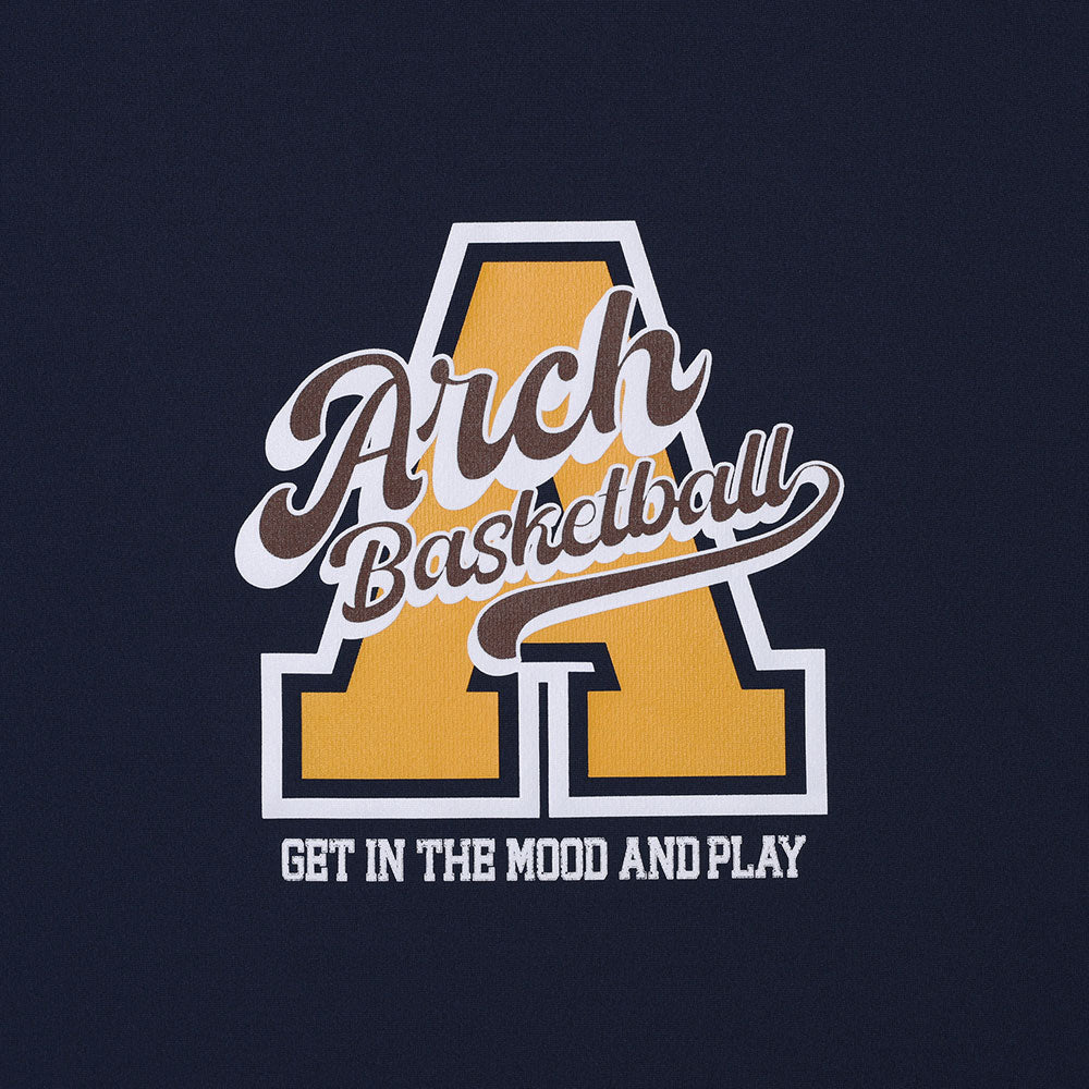 Arch cursive logo A tee メンズ バスケットボール 半袖Tシャツ