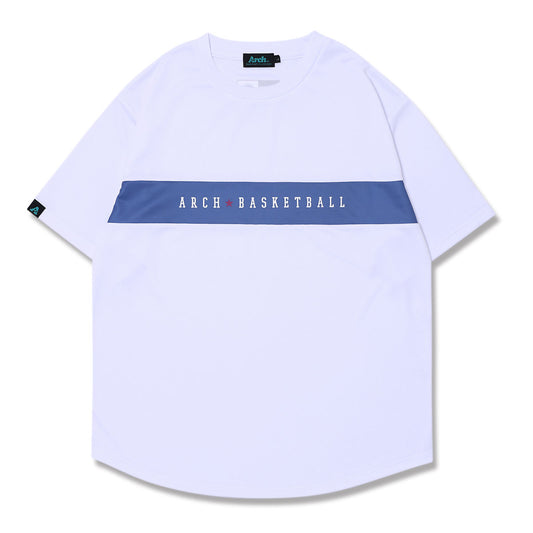 半袖Tシャツ Arch bi-color paneled tee ユニセックス バスケ