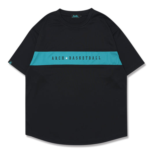 半袖Tシャツ Arch bi-color paneled tee ユニセックス バスケ