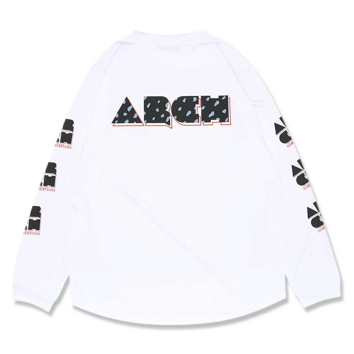 Arch block storm L/S tee バスケットウェア ロングスリーブ ロンT